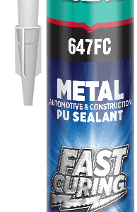 647 FC MASTIC POLYURÉTHANE POUR MÉTAL À DURCISSEMENT RAPIDE (CARS) 280ml